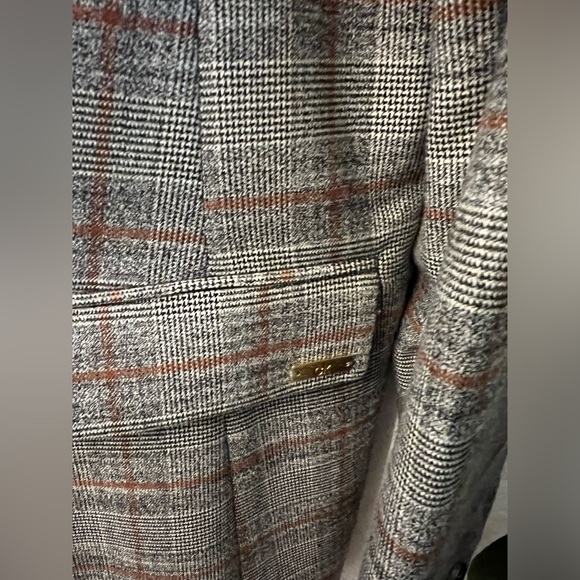 Calvin Klein, Women’s Plaid Blazer, size 14 - Picture 4 of 4